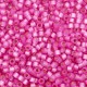 Miyuki delica kralen 11/0 - Duracoat semi frosted silverlined dyed pink parfait DB-2174